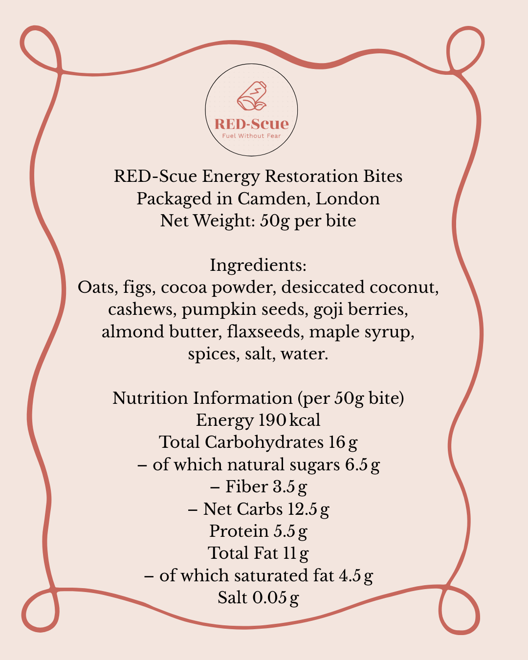 4-Box Energy Restoration Bites - The First Energy Restoration Bites for Athletes with REDs