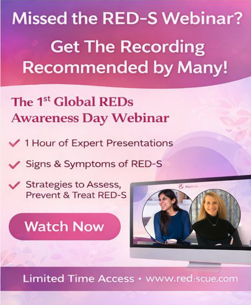 Understanding REDs: A webinar for Global RED-S Day with Dr Nicky Keay & Renee McGregor