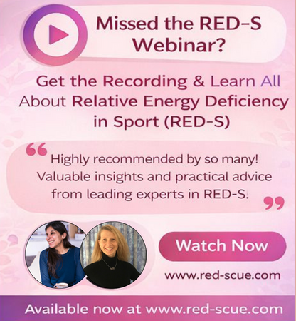 Understanding REDs: A webinar for Global RED-S Day with Dr Nicky Keay & Renee McGregor