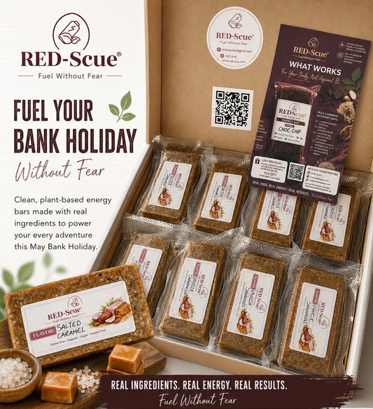RED-Scue® Energy Bar Starter Pack ~ 60g carbs