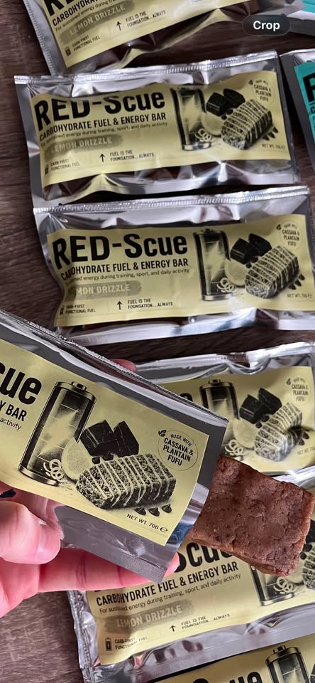 Lemon Drizzle Energy Bar for Athletes