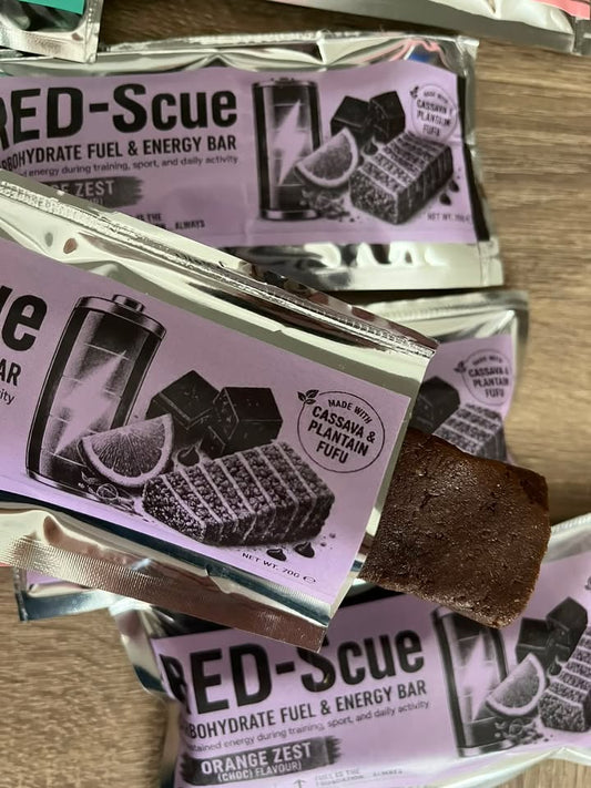 Orange Zest Energy Bar for Athletes