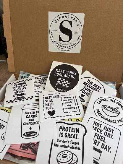 Fuelling Sticker Pack - Take your fuel reminder everywhere you train.