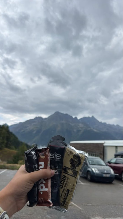 Multi-flavour Training Pack  10 bars · ~38g carbohydrate per bar · Food-first fuel for training, racing, work and everyday life.