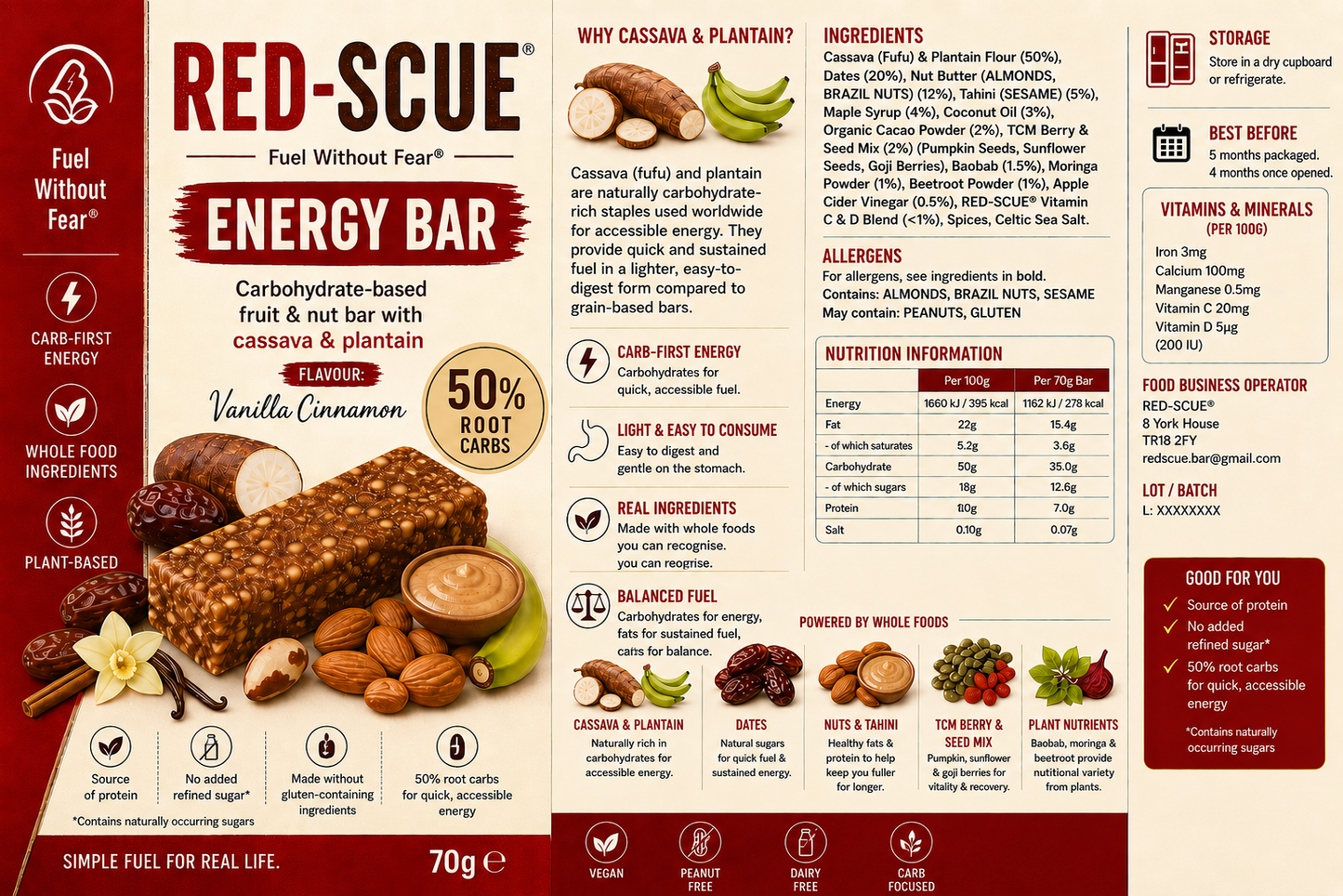 RED-Scue® Energy Bar Top Up Bundle