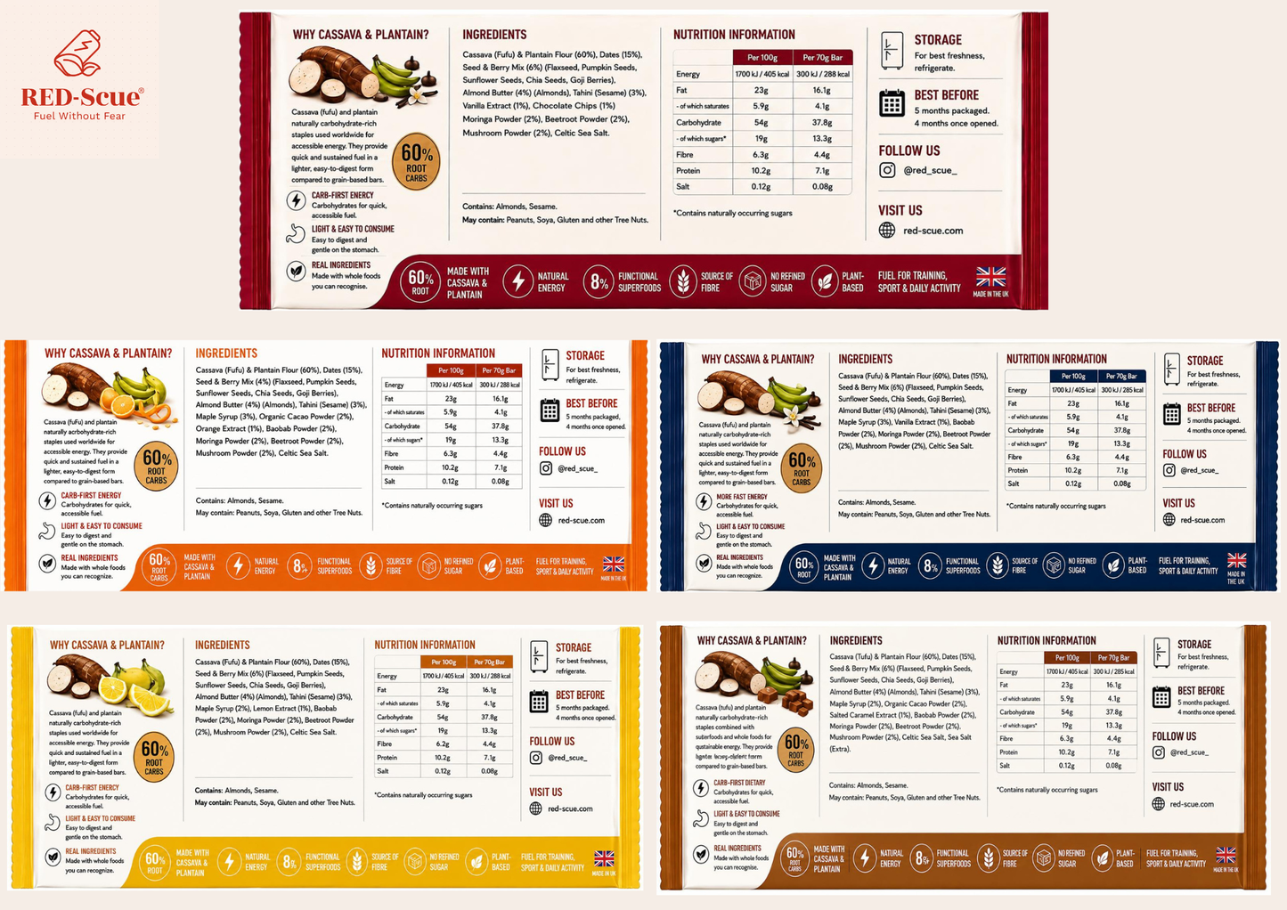 All-Flavour Energy Bars - MOST POPULAR