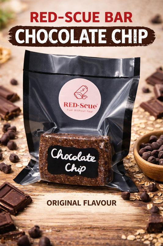 RED-Scue (On The Go) Energy Bar - The First Bar Designed for RED-S/LEA Support