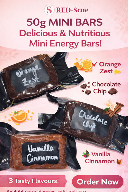 RED-Scue Mini Bars - 2 x 50g Bars