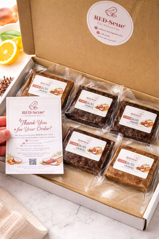 RED-Scue® Energy Bar Starter Pack ~ 60g carbs