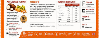 Orange Choc & Choc Chip Energy Bars