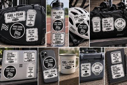 RED-Scue Fuel Reminder Sticker Pack