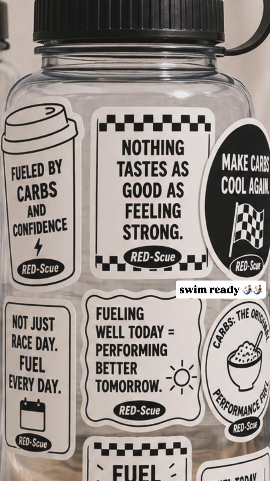 RED-Scue Fuel Reminder Sticker Pack
