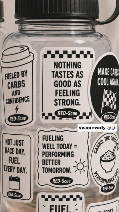 RED-Scue Fuel Reminder Sticker Pack